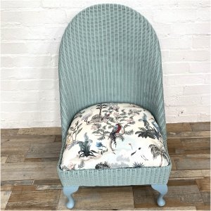 Lloyd Loom Vintage Bedroom Chair