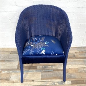 Vintage Lloyd Loom Tub Chair - ON HOLD